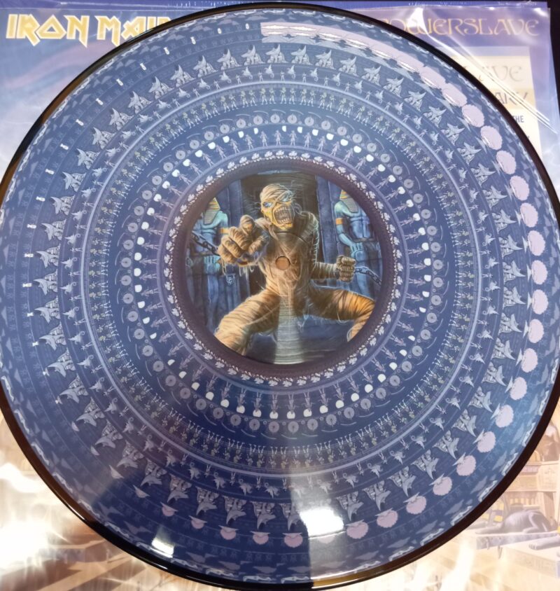 IRON MAIDEN POWERSLAVE - LIMITED US ZOETROPE EDITION VINYL METAL LP