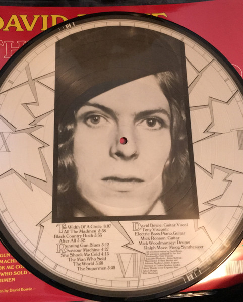 THE MAN WHO SOLD THE WORLD - PICTURE DISC