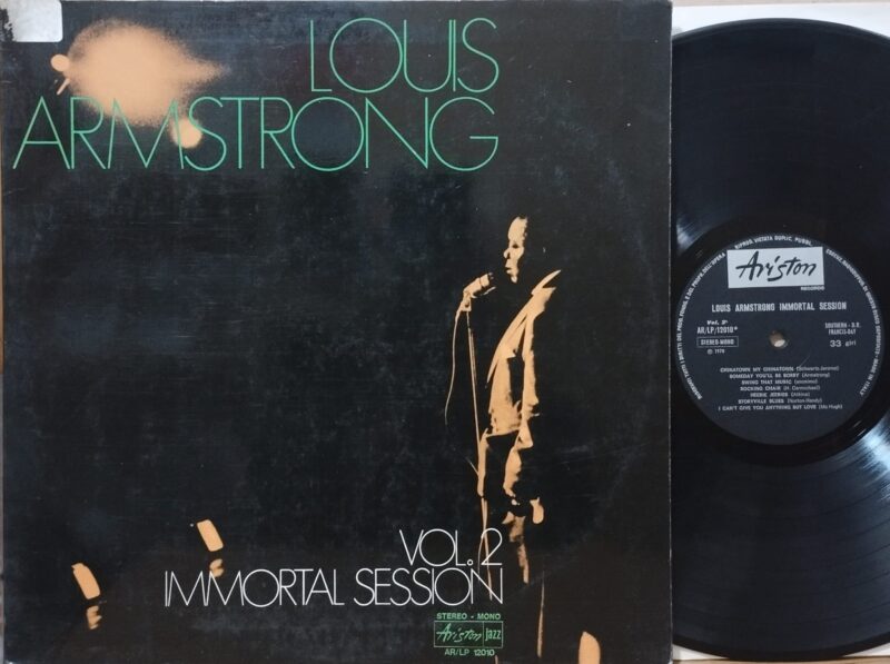 Louis Armstrong – Immortal Session Vol.2 Jazz Lp