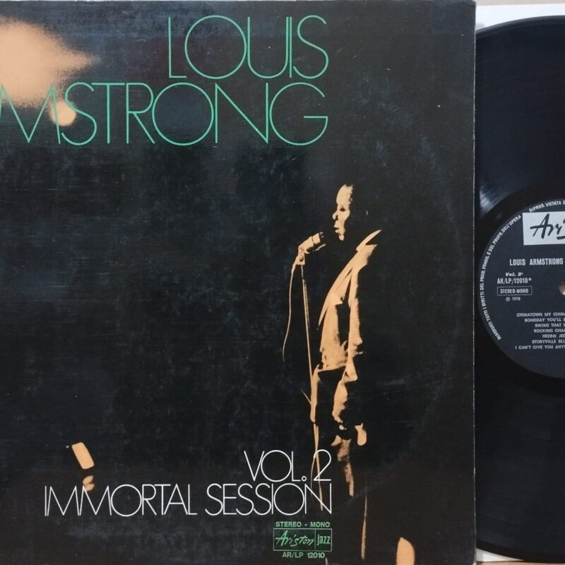 Louis Armstrong – Immortal Session Vol.2 jazz lp