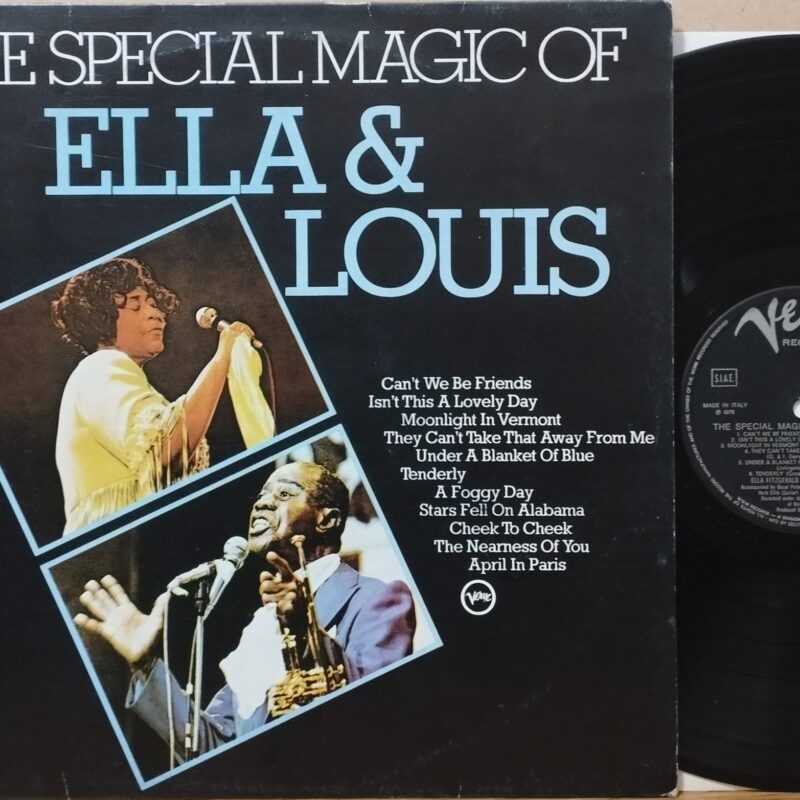 Ella Fitzgerald & Louis Armstrong – The Special Magic Of Ella & Louis jazz lp