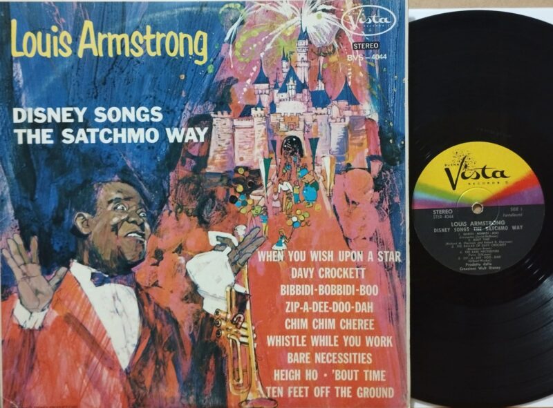 Louis Armstrong – Disney Songs The Satchmo Way Jazz Lp