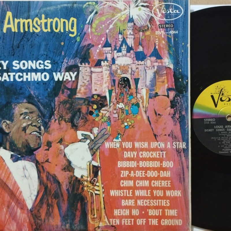 Louis Armstrong – Disney Songs The Satchmo Way jazz lp