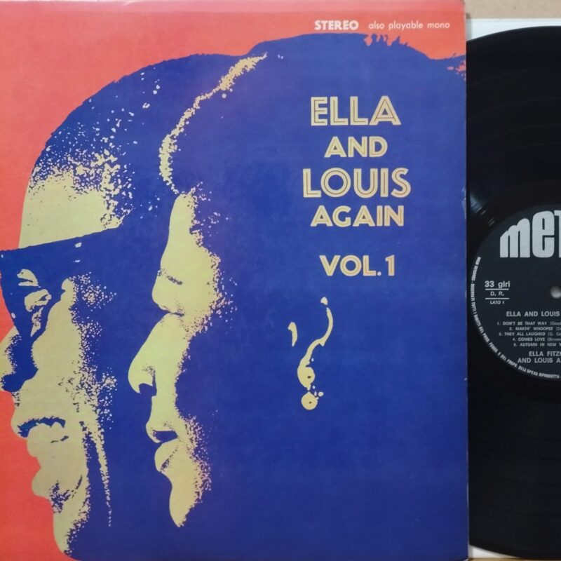 Ella Fitzgerald & Louis Armstrong – Ella And Louis Again Vol. 1 jazz lp