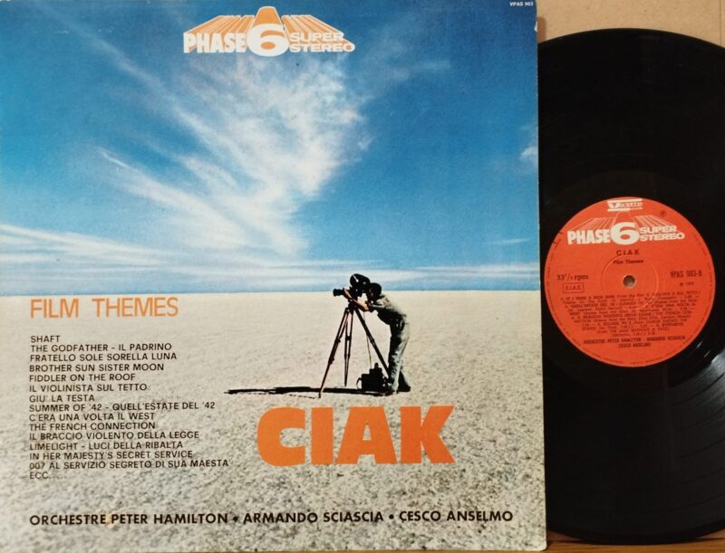 Peter Hamilton Orchestra / Armando Sciascia Orchestra / Cesco Anselmo Orchestra – Ciak Film Themes Soundtrack Lp