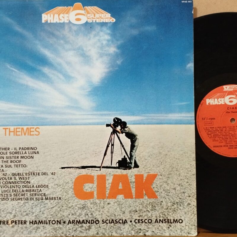 Peter Hamilton Orchestra / Armando Sciascia Orchestra / Cesco Anselmo Orchestra – Ciak Film Themes soundtrack lp