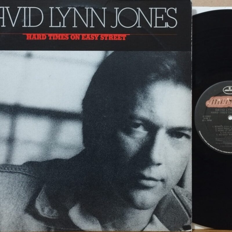 David Lynn Jones – Hard Times On Easy Street uomini rock country lp