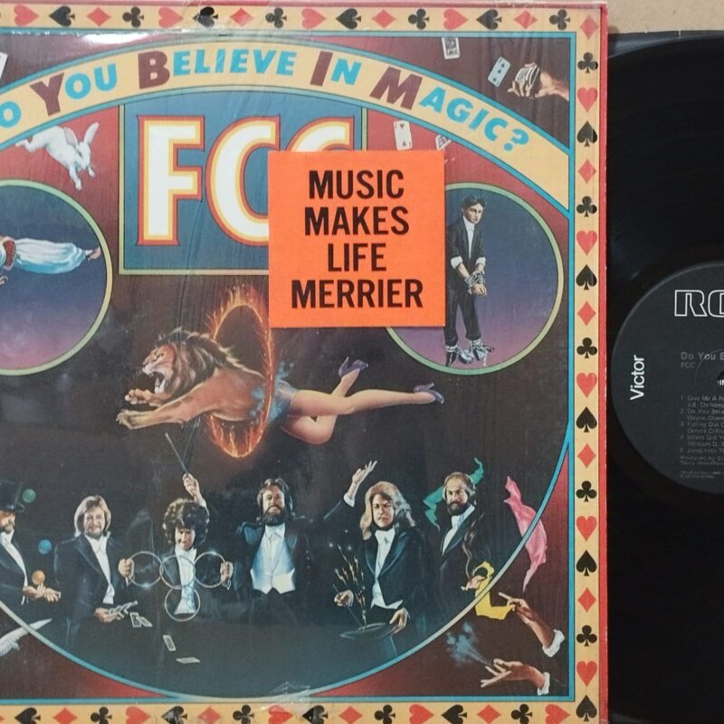 FCC – Do You Believe In Magic? band rock 80 lp