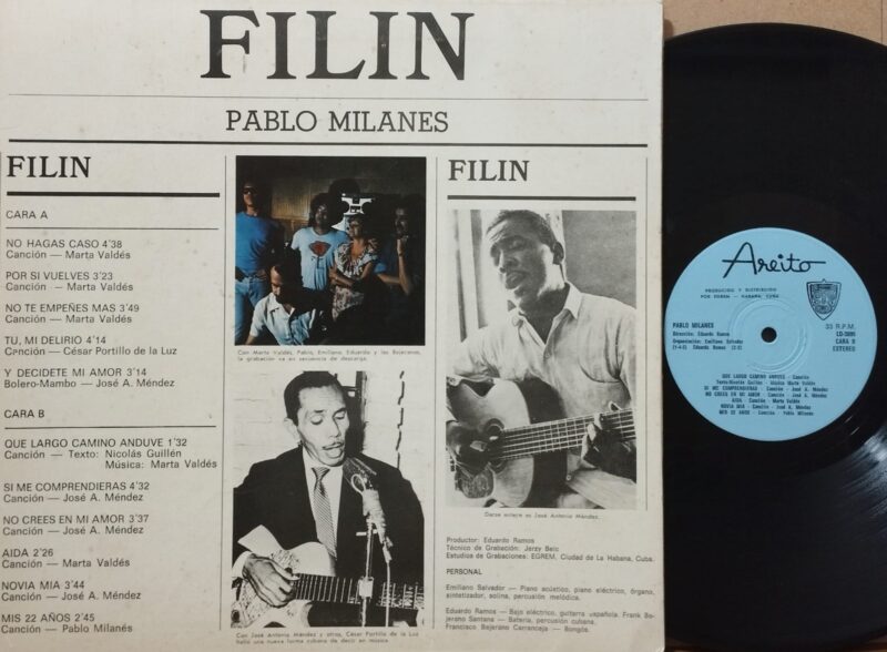 Pablo Milanes – Filin - Jazz Lp