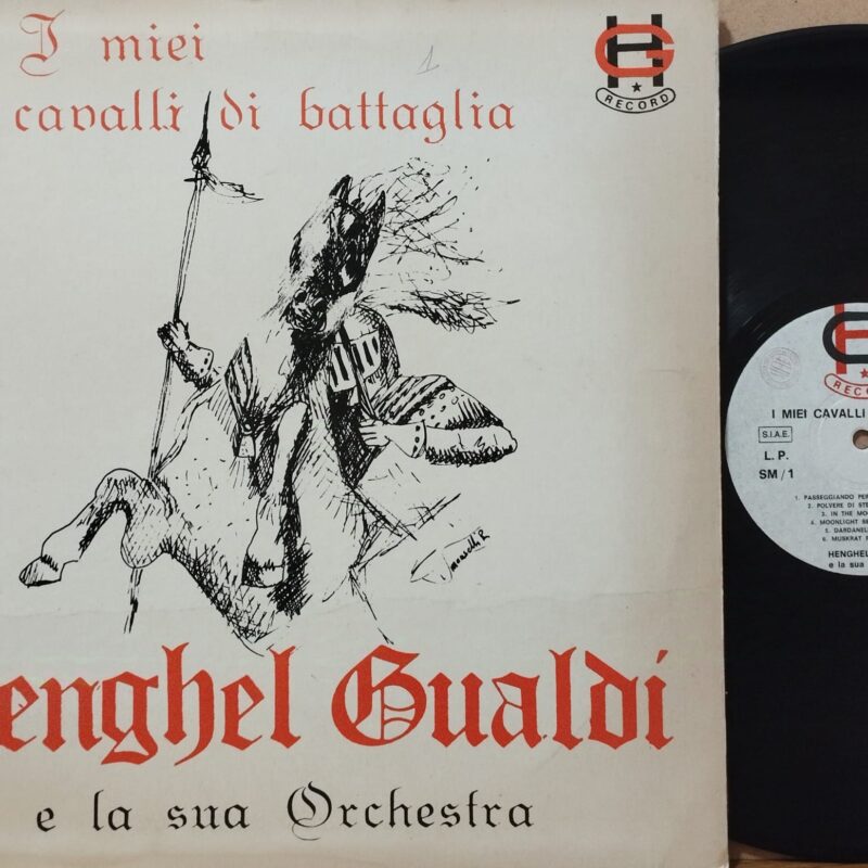 Henghel Gualdi E La Sua Orchestra – I Miei Cavalli Di Battaglia italian jazz lp