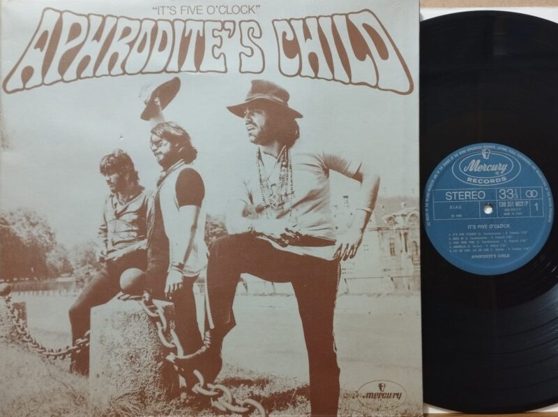 Aphrodite'S Child – It'S Five O'Clock Band Rock Prog Lp