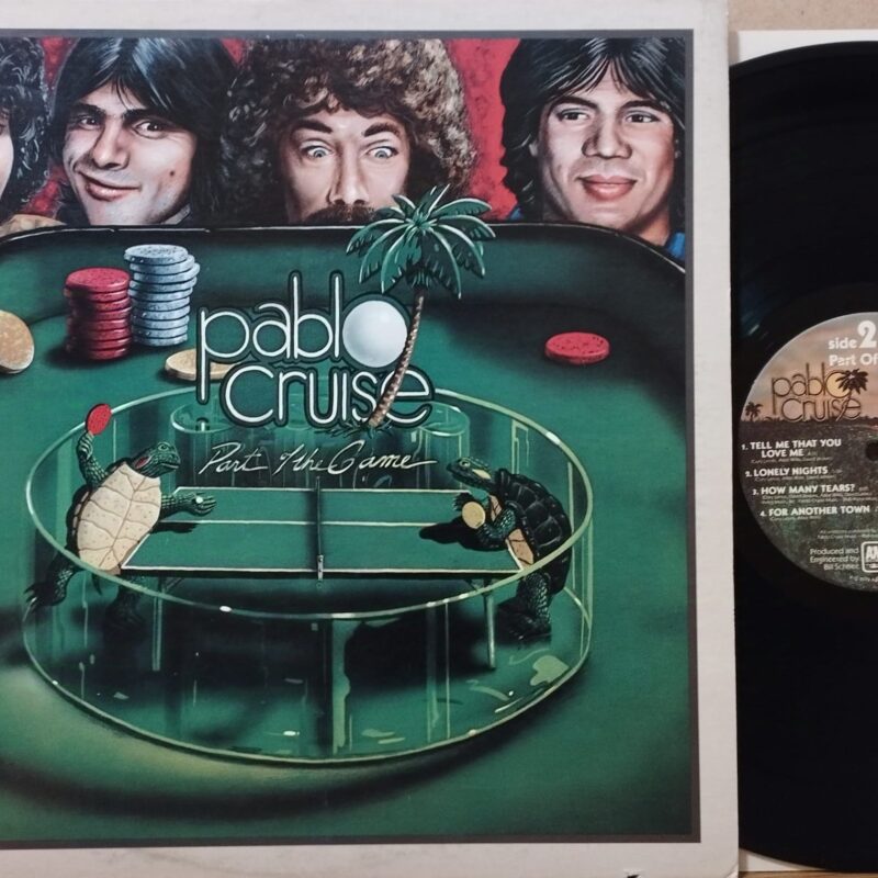 Pablo Cruise – Part Of The Game rock band anni 70 lp