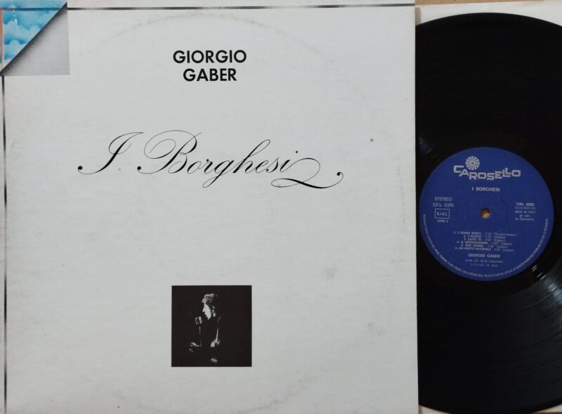 Giorgio Gaber ‎– I Borghesi Uomini Italiani Lp