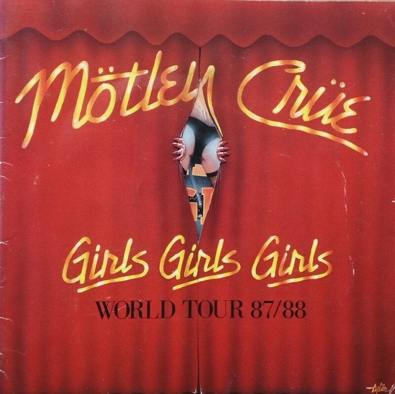 Tour Book - Motley Crue - Girls Girls Girls World Tour 87/88 Book Musicali