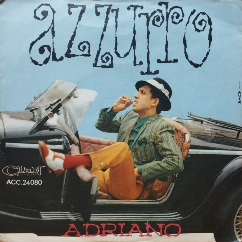 Adriano Celentano - Azzurro - uomini italiani 7"