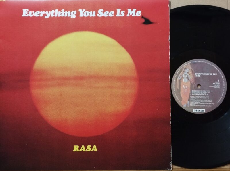 Rasa – Everything You See Is Me Jazz Fusion Lp