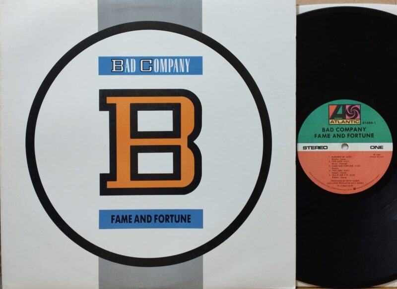 Bad Company – Fame And Fortune - Band Rock Anni 70 Lp