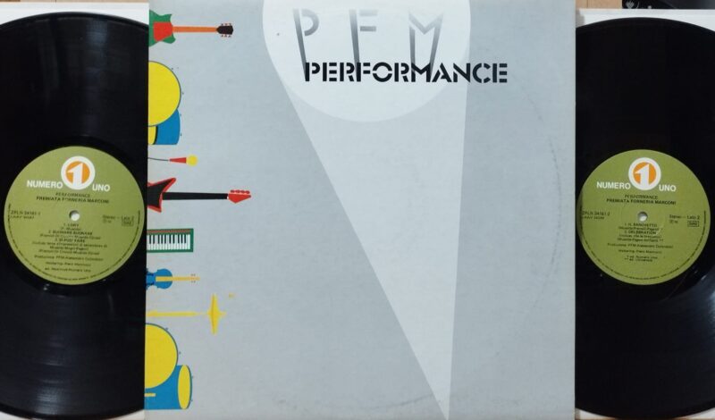 Pfm – Performance - Band Italiani Progressive Lp