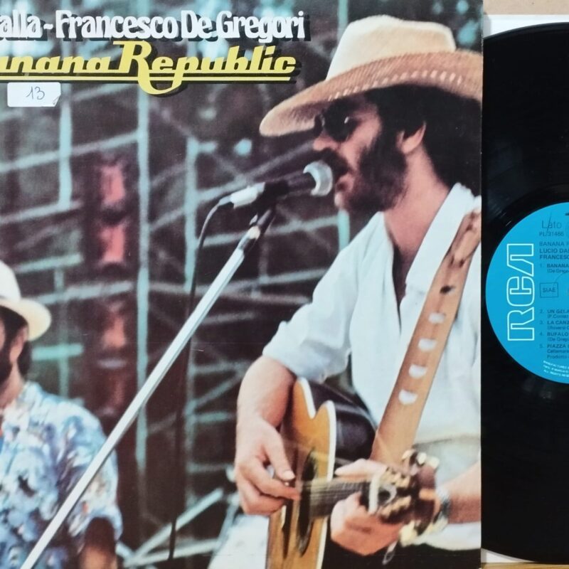 Lucio Dalla - Francesco De Gregori – Banana Republic band italiani lp