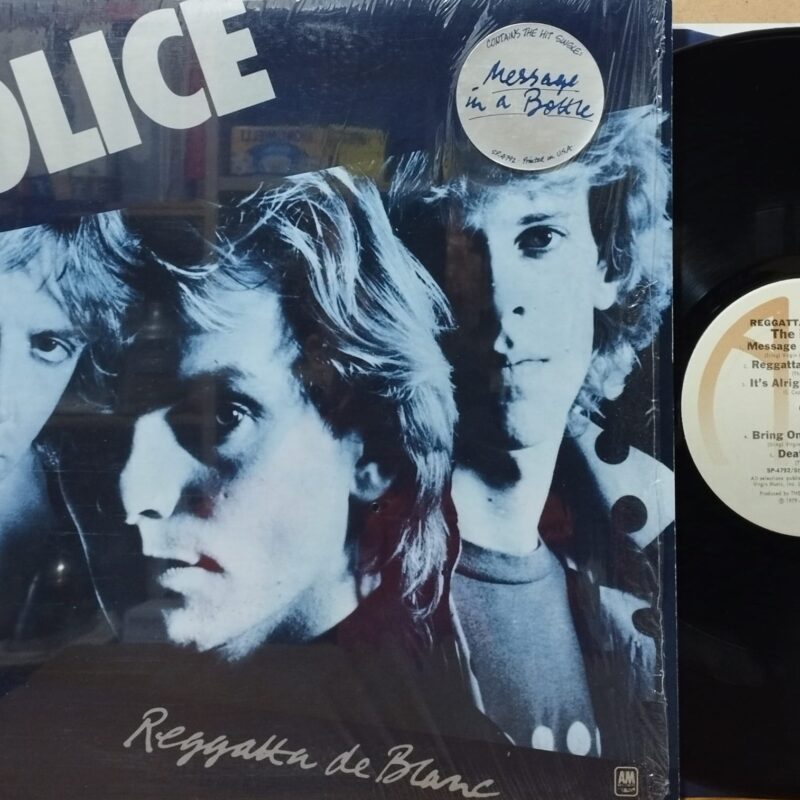 The Police – Reggatta De Blanc band rock anni 80 lp