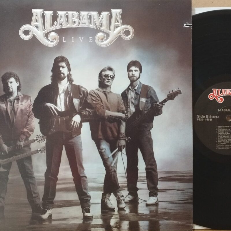 Alabama – Alabama Live band rock blues lp