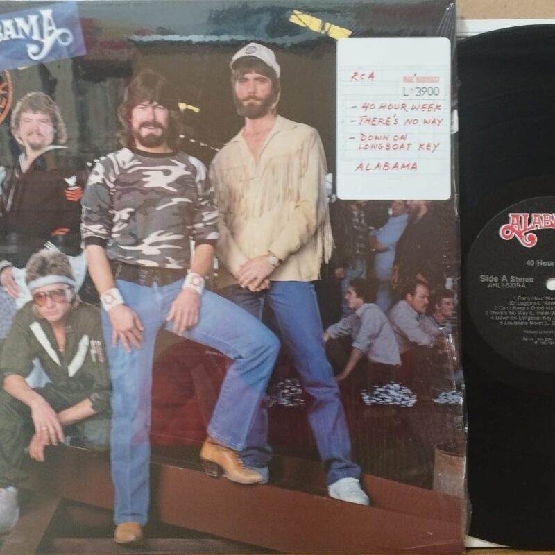 Alabama – 40 Hour Week band rock blues lp