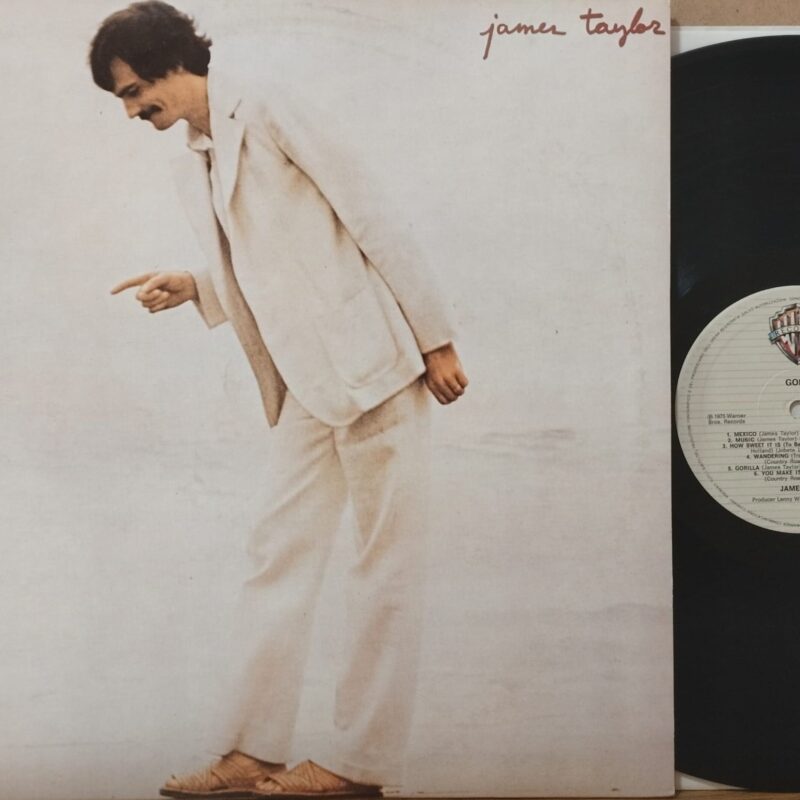 James Taylor – Gorilla - uomini rock anni 70 lp