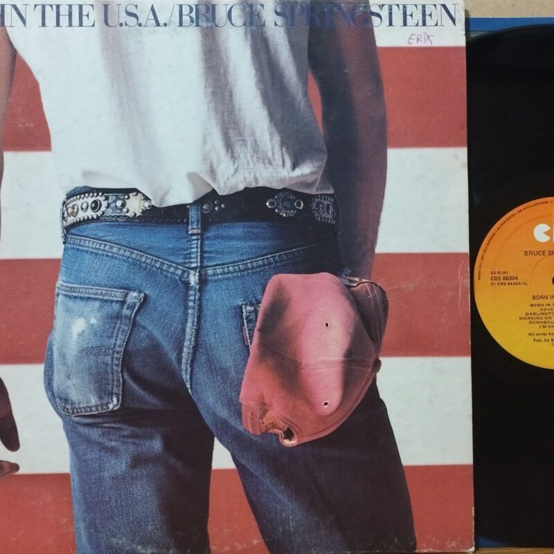 Bruce Springsteen – Born In The U.S.A. uomini rock 70 lp