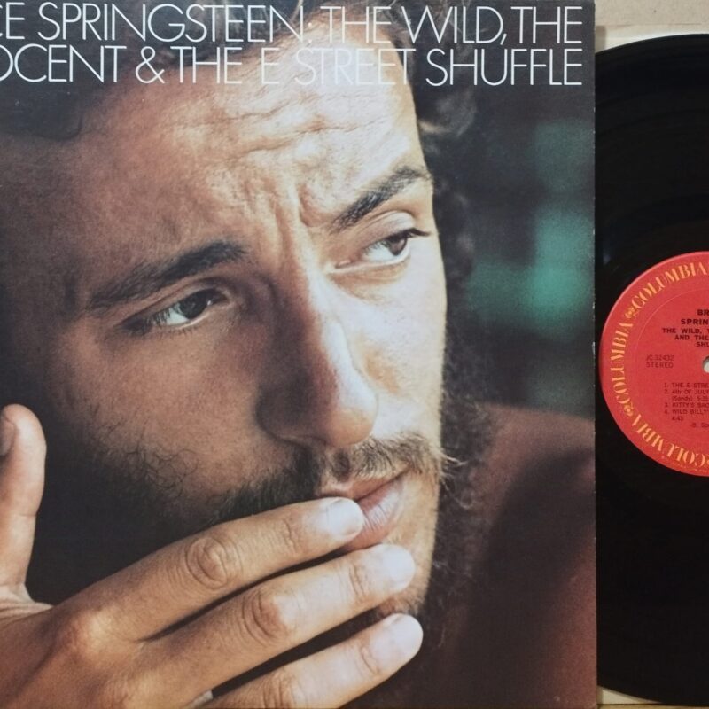 Bruce Springsteen – The Wild, The Innocent, & The E Street Shuffle uomini rock 70 lp