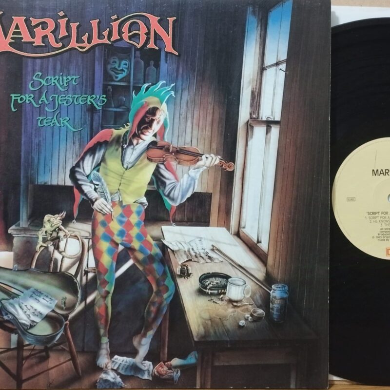 Marillion – Script For A Jester's Tear band rock progressive lp