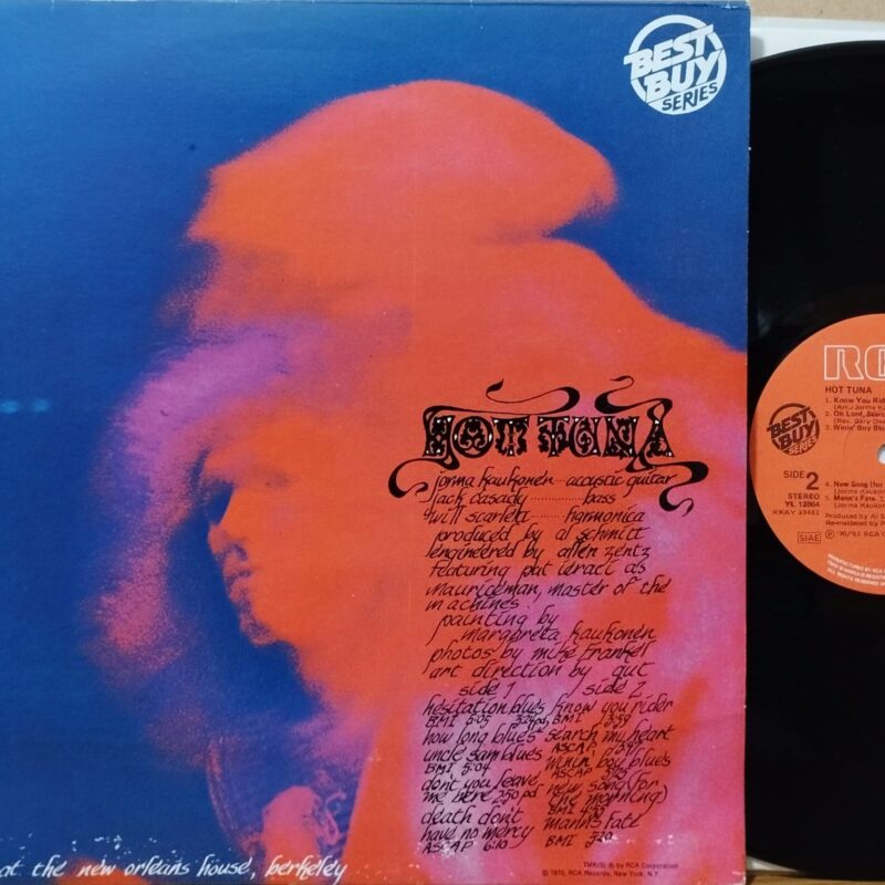 Hot Tuna – Hot Tuna band rock anni 60 lp