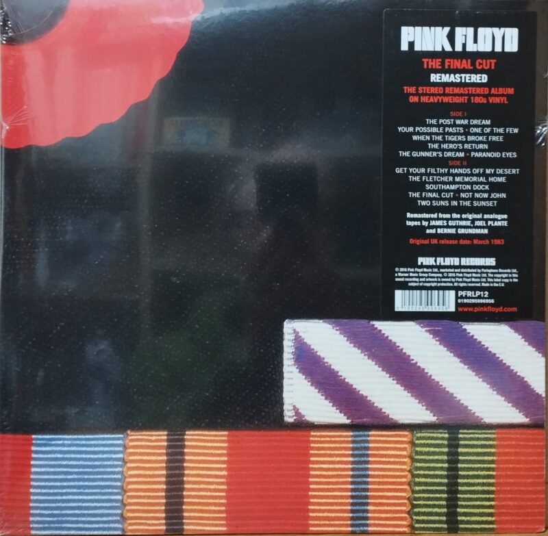 Pink Floyd – The Final Cut Band Rock Anni 70 Lp