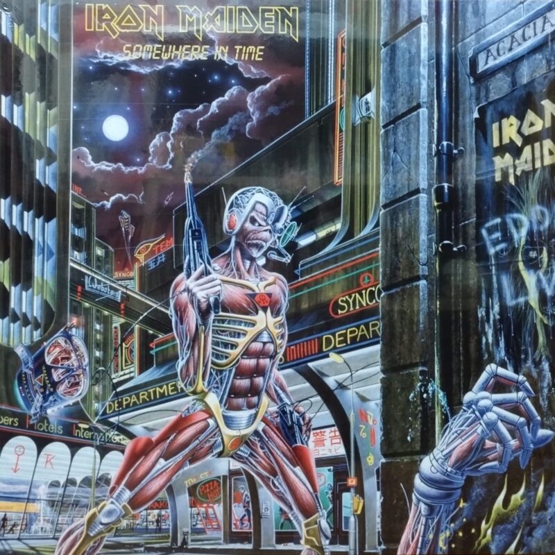 Iron Maiden – Somewhere In Time metal lp