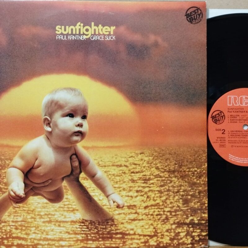 Paul Kantner, Grace Slick – Sunfighter band rock anni 60 lp