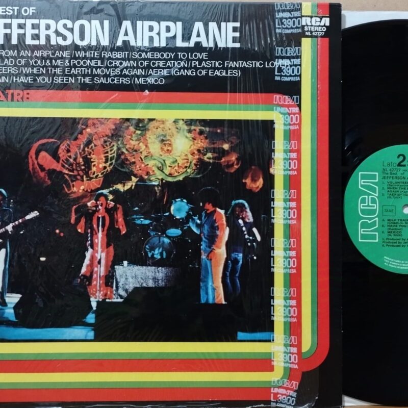 Jefferson Airplane – The Best Of band rock anni 60 lp