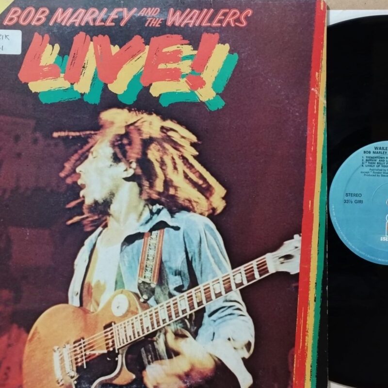 Bob Marley & The Wailers – Live! reggae lp