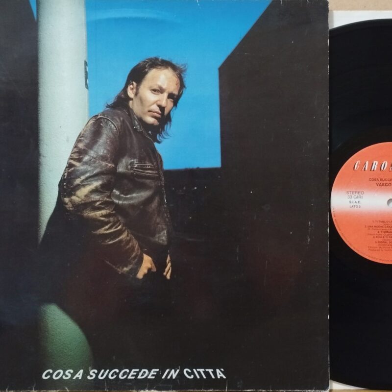 Vasco Rossi – Cosa Succede In Città uomini italiani lp