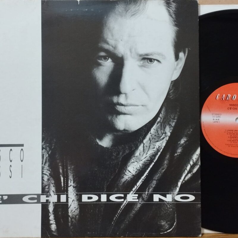 Vasco Rossi – C'È Chi Dice No uomini italiani lp