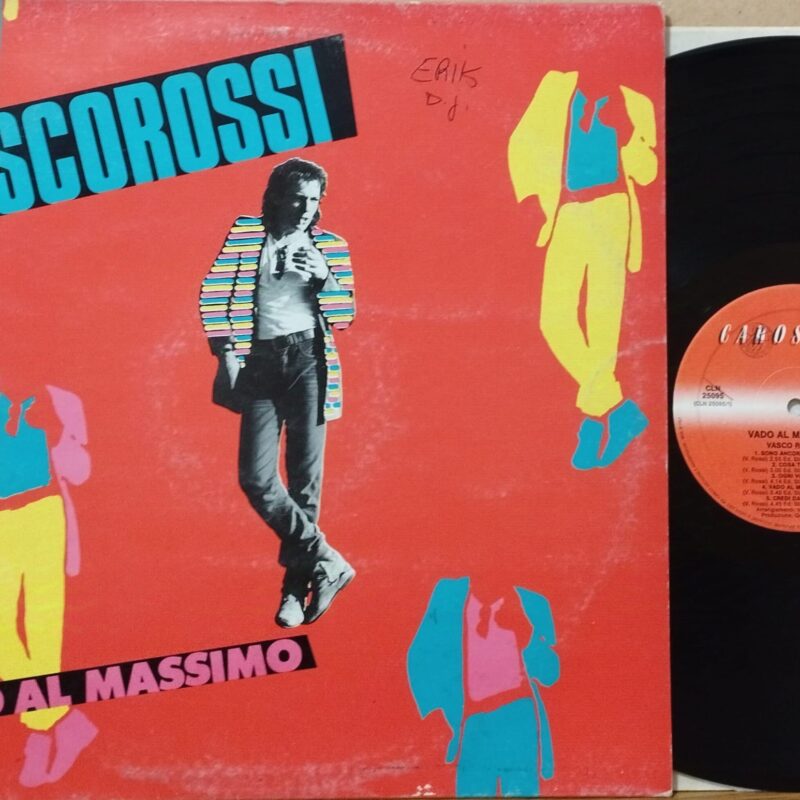 Vasco Rossi – Vado Al Massimo uomini italiani lp