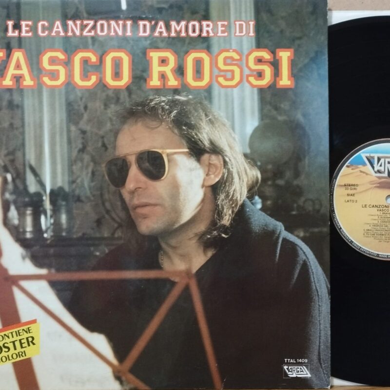 Vasco Rossi – Le Canzoni D'Amore Di Vasco Rossi uomini italiani lp