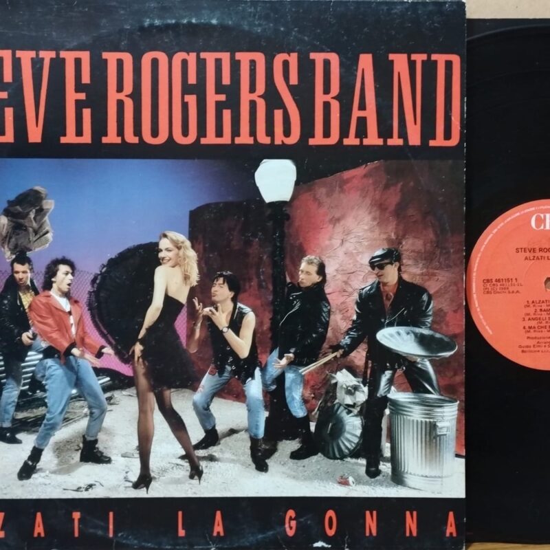 Steve Rogers Band – Alzati La Gonna band italiane lp