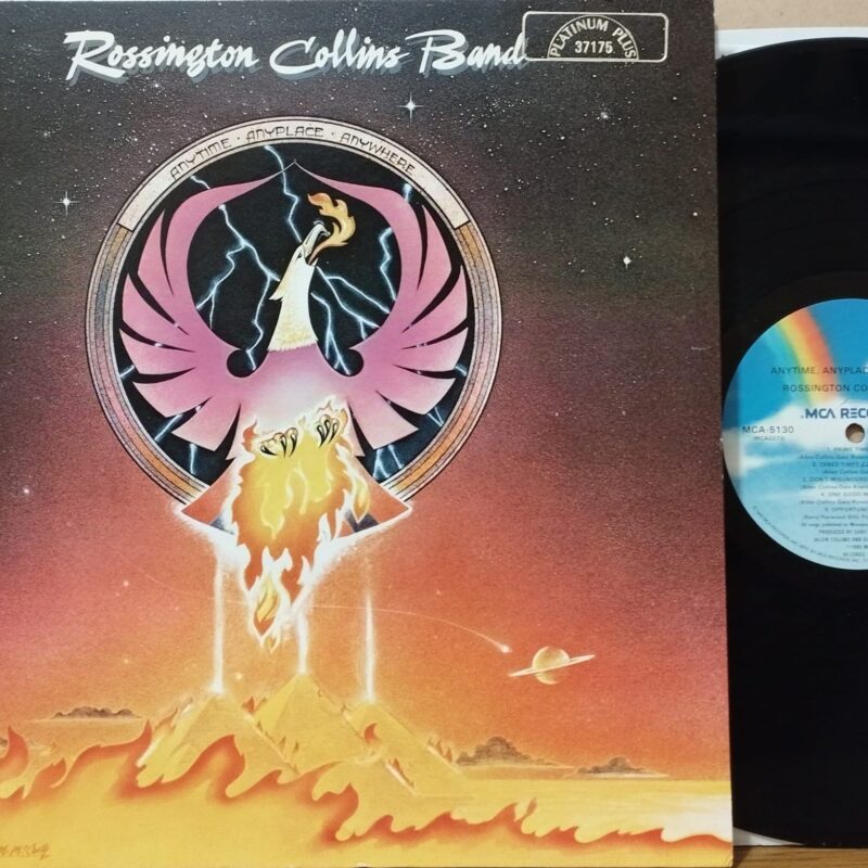 Rossington Collins Band – Anytime, Anyplace, Anywhere band rock blues lp