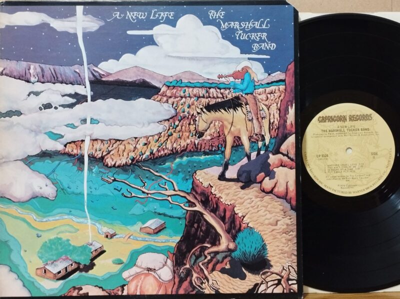 The Marshall Tucker Band – A New Life Band Rock Blues Lp