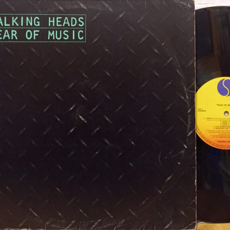 TALKING HEAD FEAR OF MUSIC - 1°st NETHERLANDS BAND ROCK NEW WAVE LP