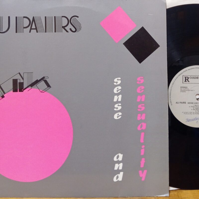 AU PAIRS SENSE AND SENSUALITY - 1°st BENELUX BAND ROCK NEW WAVE LP