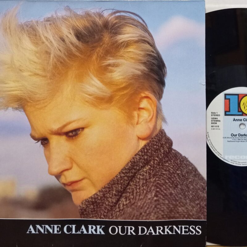 ANNE CLARK OUR DARKNESS - 12" EUROPE BAND ROCK NEW WAVE LP