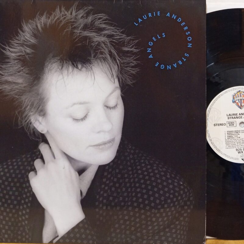 LAURIE ANDERSON STRANGE ANGELS - 1°st EUROPE ROCK LP