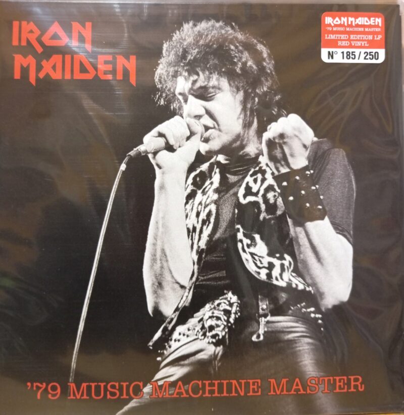 Iron Maiden Music Machine Master - Red Vinyl Metal Lp