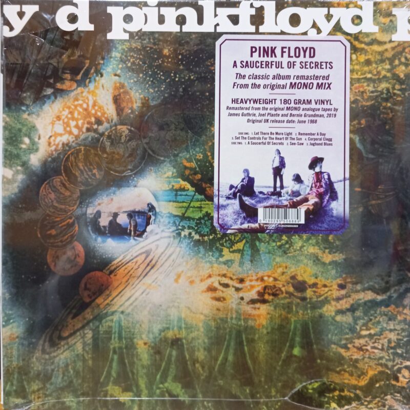 PINK FLOYD A SAUCERFUL OF SECRETS - 180 GRAM MONO MIX BAND ROCK LP