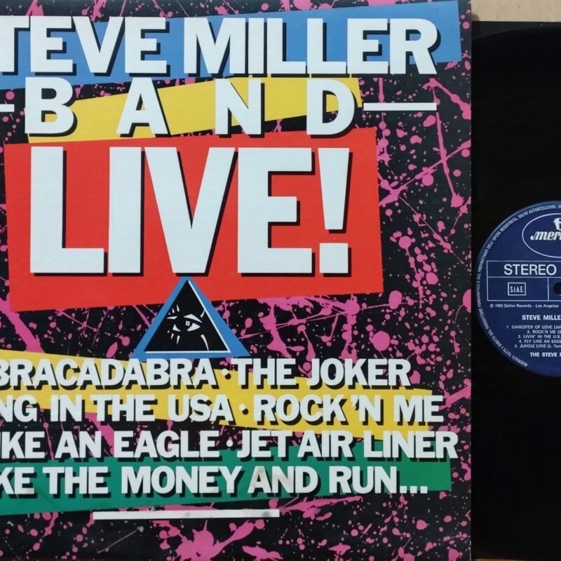 Steve Miller Band – Steve Miller Band Live! band rock anni 70 lp